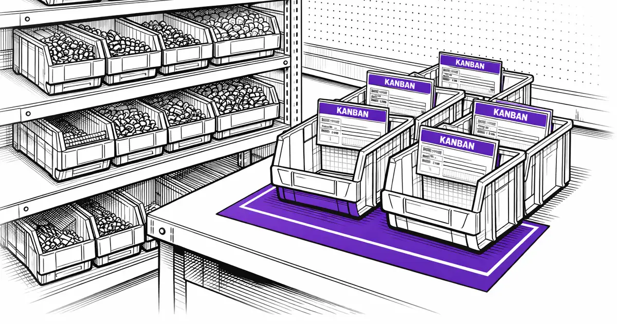 Cover Image for Kanban im Handwerkslager: Einfach erklärt mit Praxisbeispielen