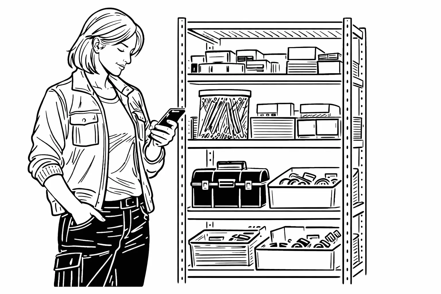 repleno mini setup — items and replenishment overview