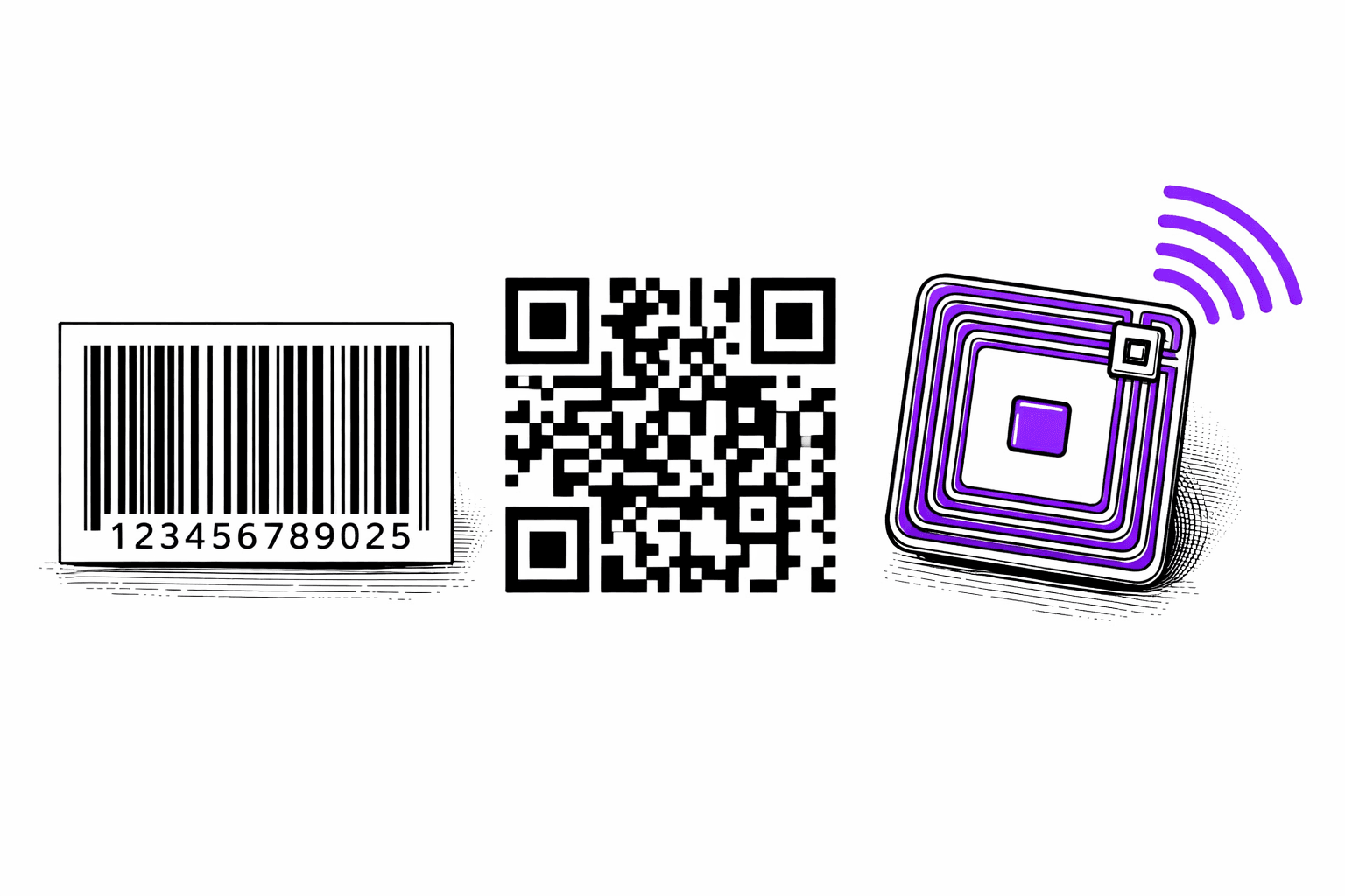 Cover Image for RFID vs Barcode vs QR-Code: Welche Technologie passt zu deinem Betrieb?