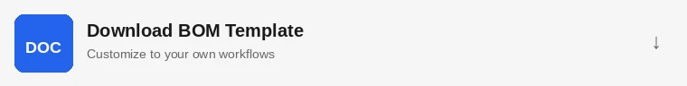 Download BOM Template Word