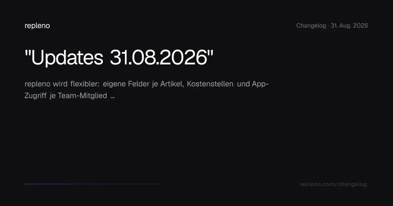 Cover Image for Updates 31.08.2026